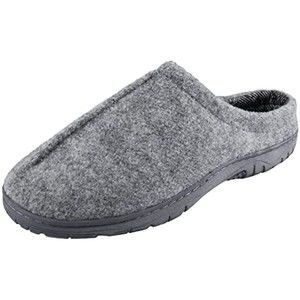 Kenneth Cole REACTION Men's Clog Slipper House Shoes with Memory Foam XL Size